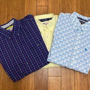 Lot of 3 Wrangler “George Strait” shirts.